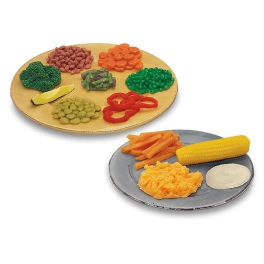 Kit de réplica de alimentos vegetales grandes de Nasco