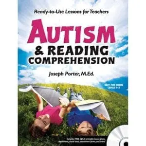 Autismo y libro de comprensión de lectura y CD
