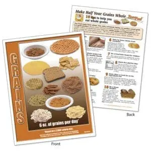 Grupo de alimentos TearPad ™ - Grupo de granos - 8-1 / 2 x 11 - 50 hojas